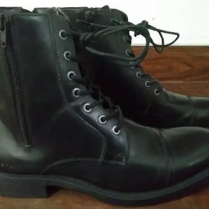 Men's leathers shoes high top boots size 9.5 urban